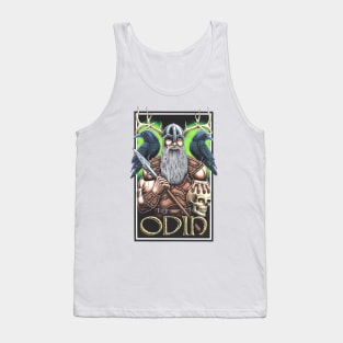 Odin-the Allfather-color no border Tank Top